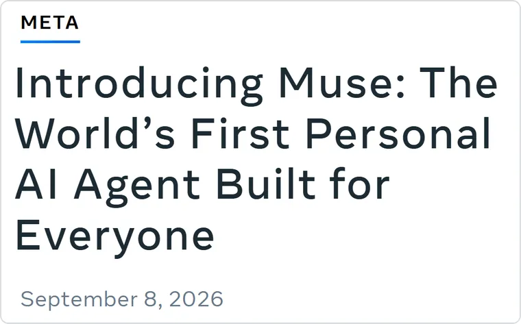 Muse 公告