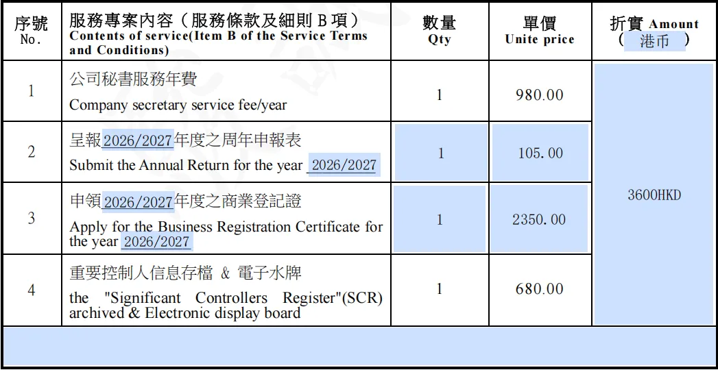 3600港币，养一家没有员工的公司 配图 1