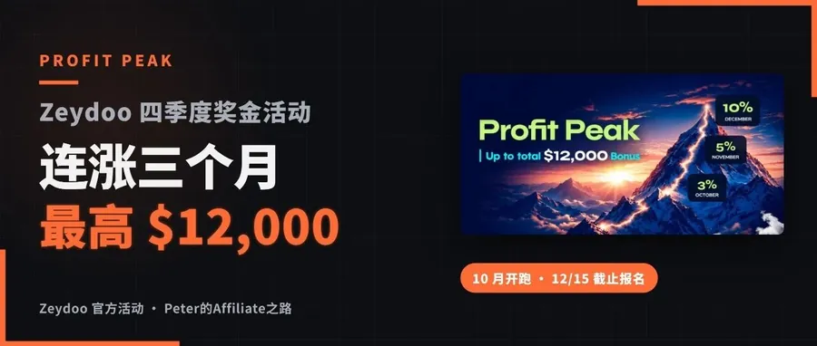 Cover: Zeydoo Profit Peak: Up to $12,000 in Growth Bonuses